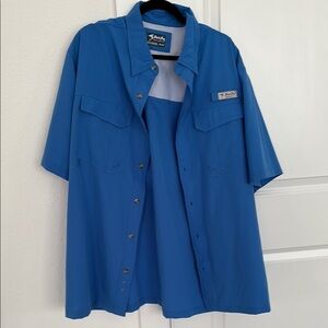 Bimini Bay Royal Blue Short Sleeve Shirt